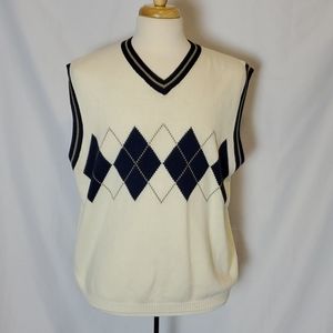 Results argyale knit vest, XXL, costume use